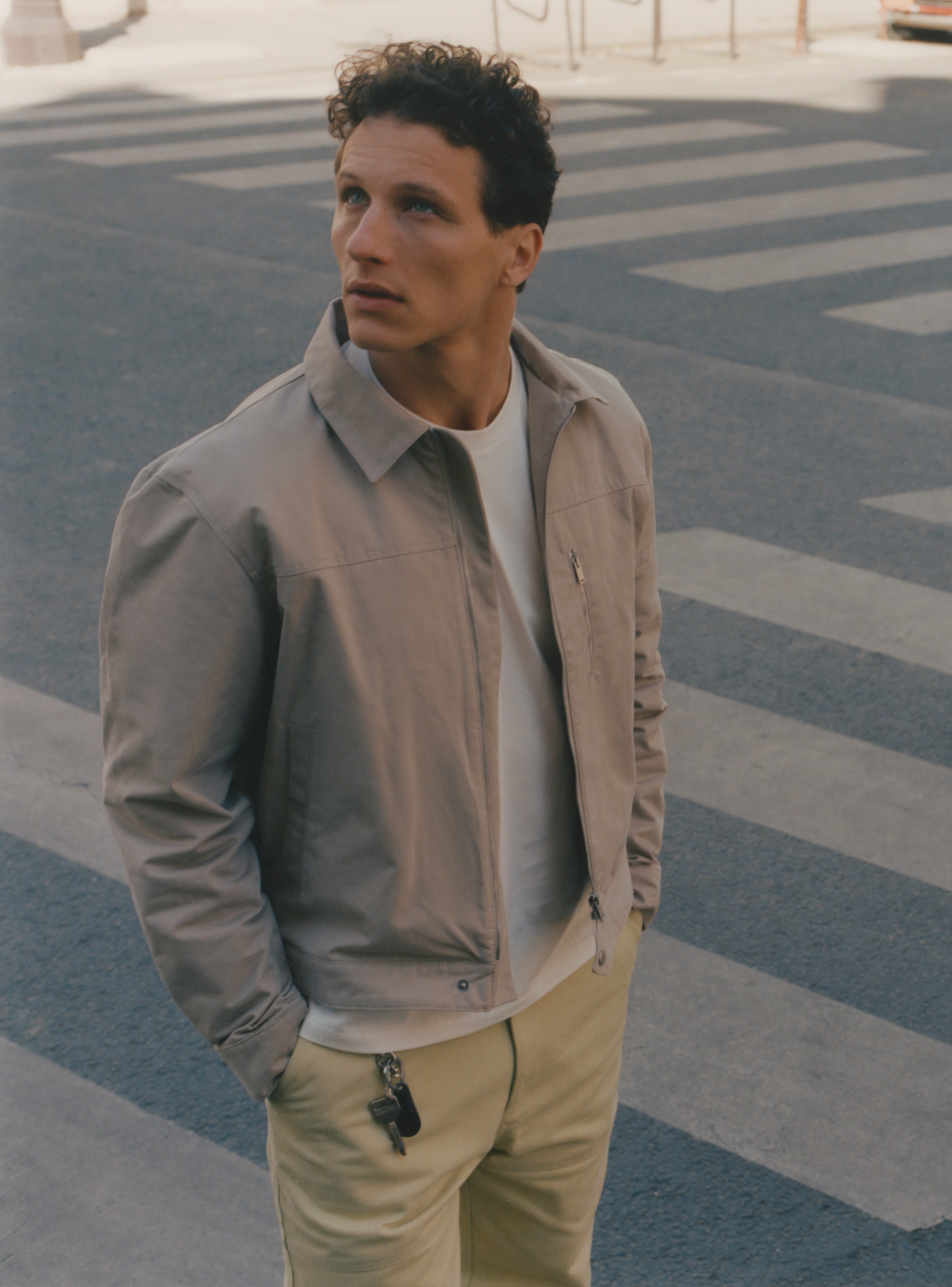 The Structured Jacket in cotton