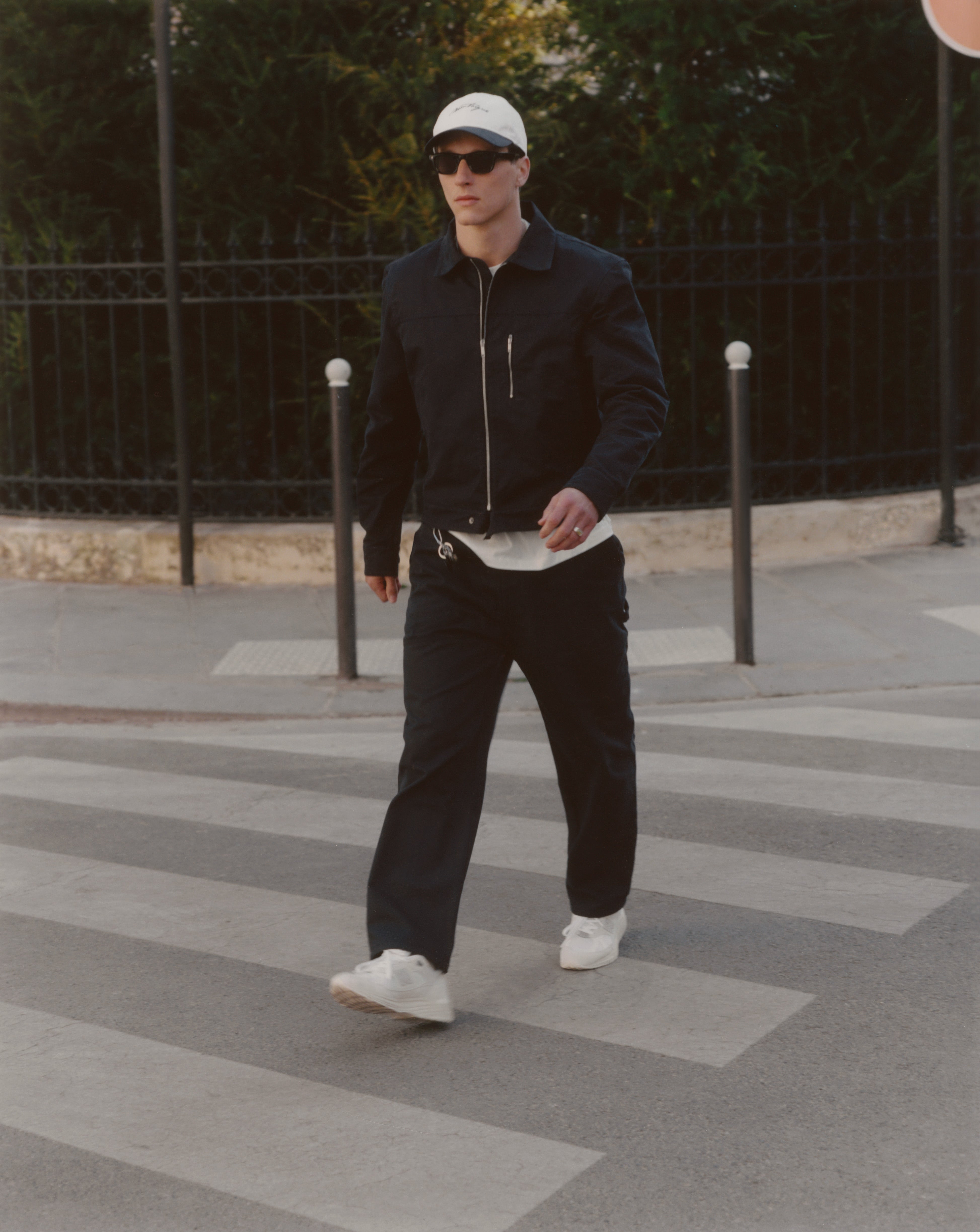 The Straight Pants in heavy cotton