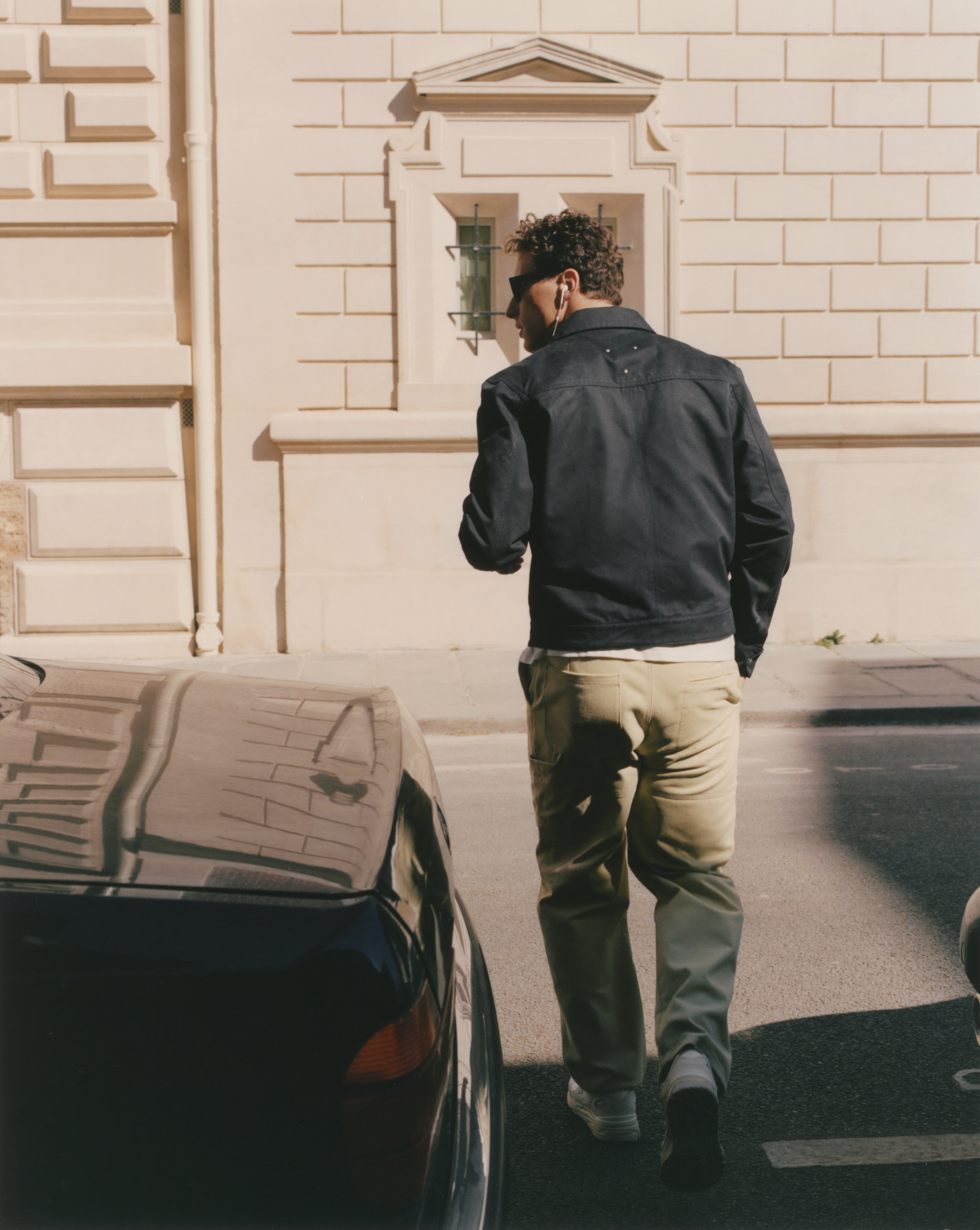 The Structured Jacket in cotton