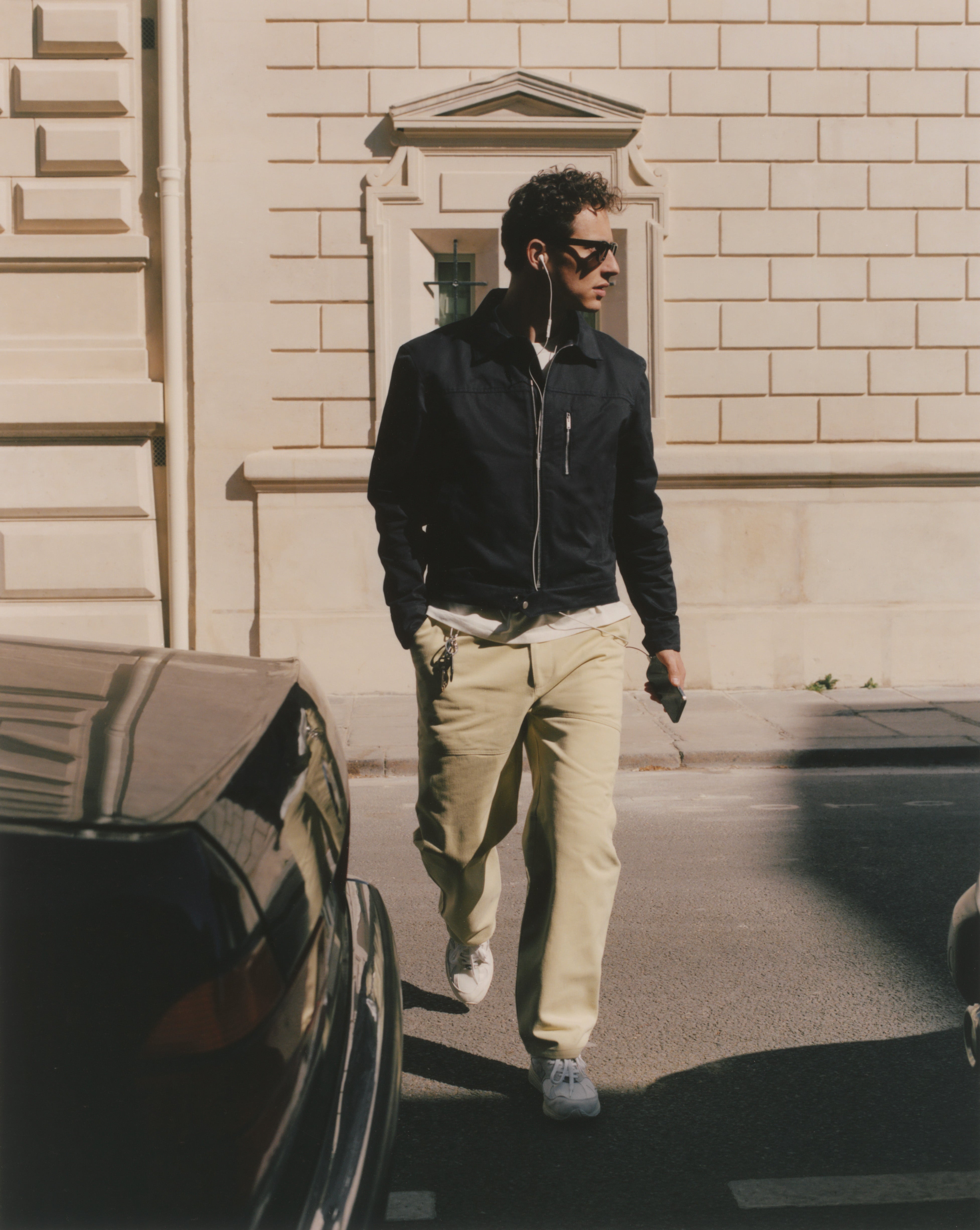 The Straight Pants in heavy cotton