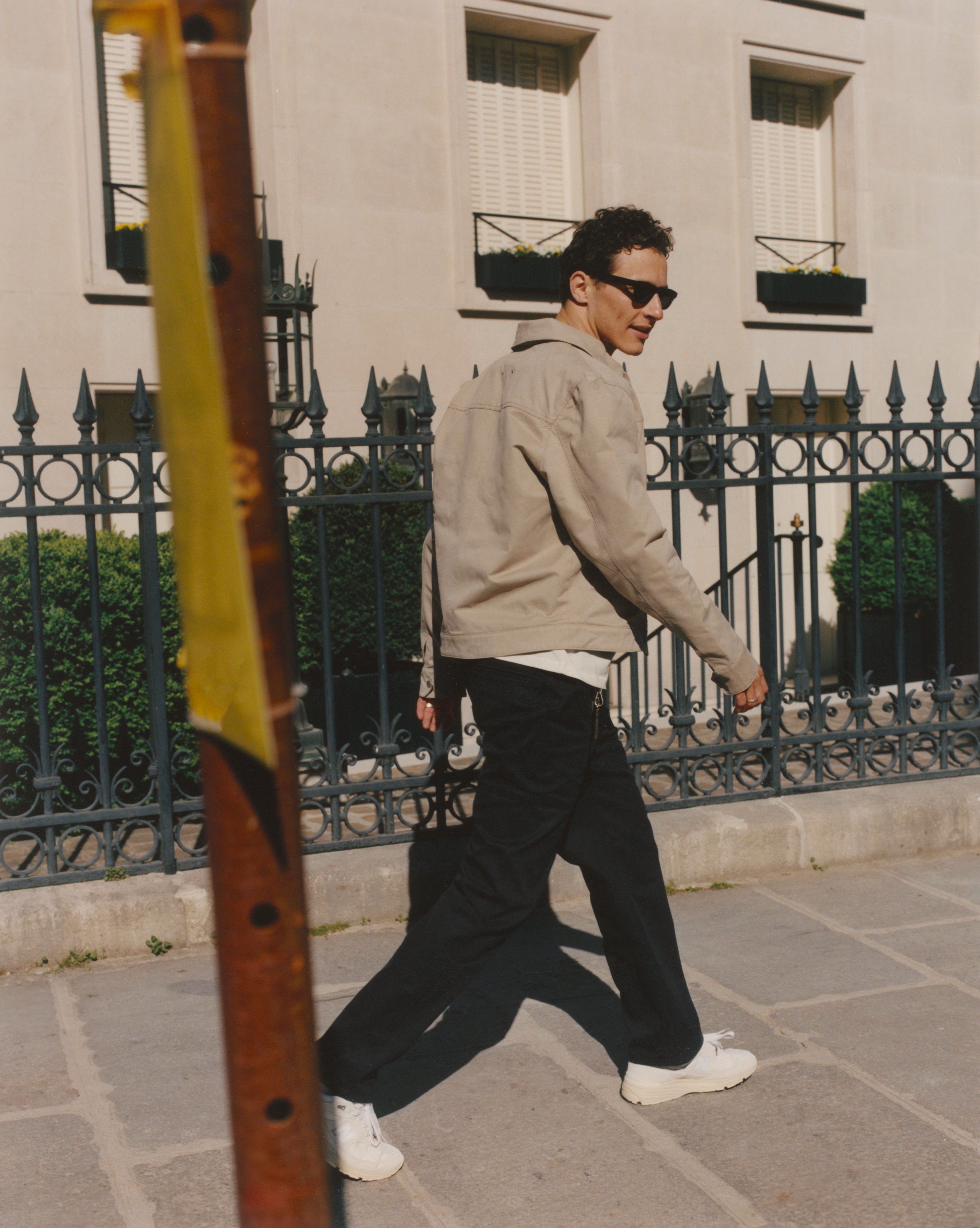 The Straight Pants in heavy cotton