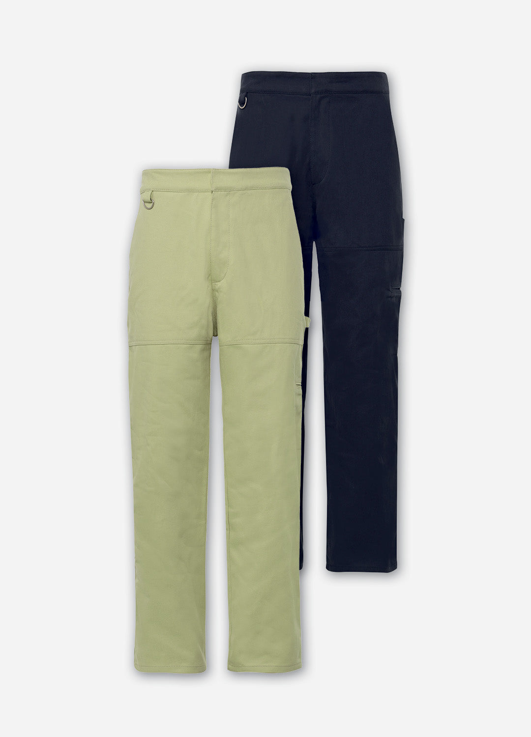 The Straight Pants in heavy cotton