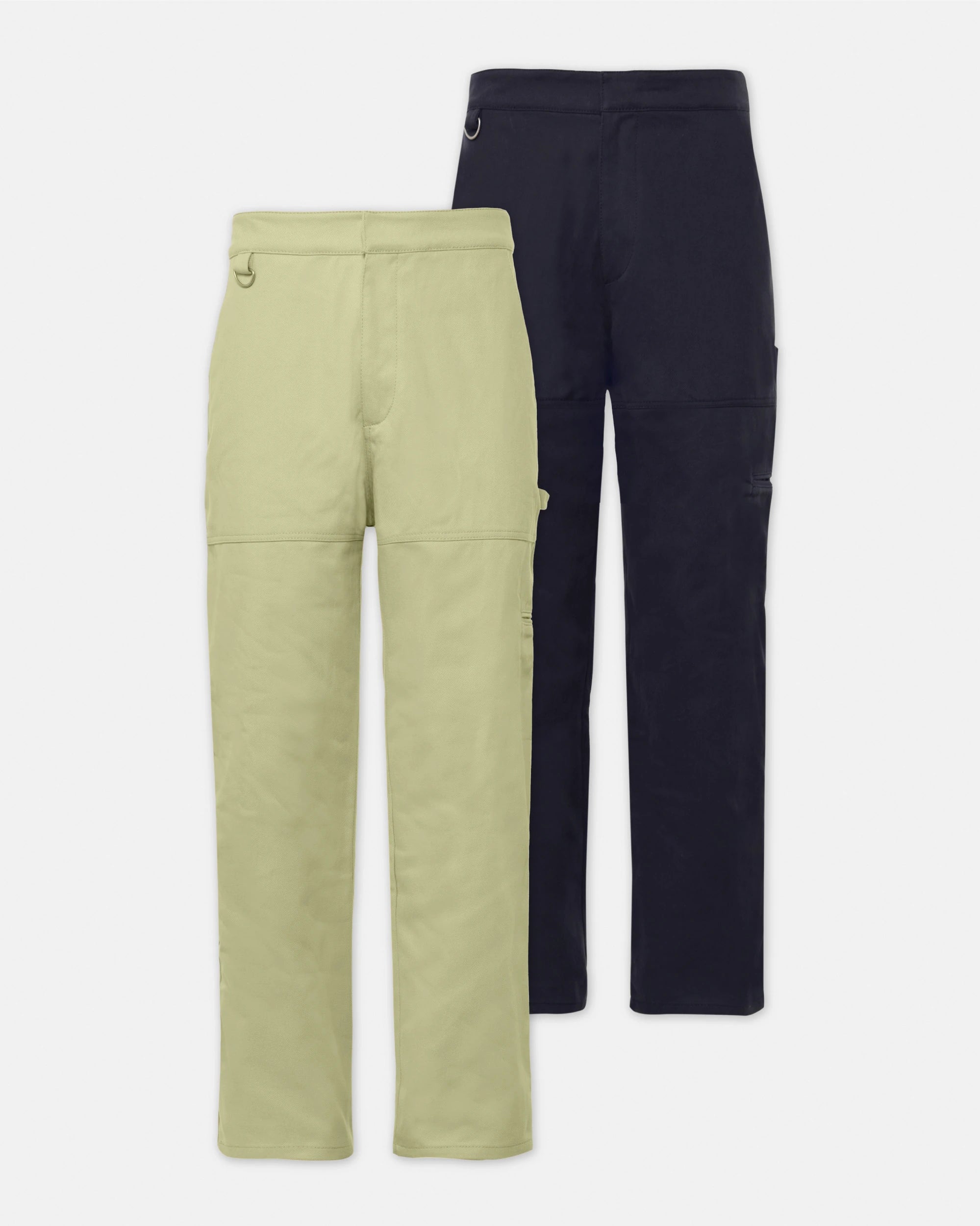 The Straight Pants in heavy cotton