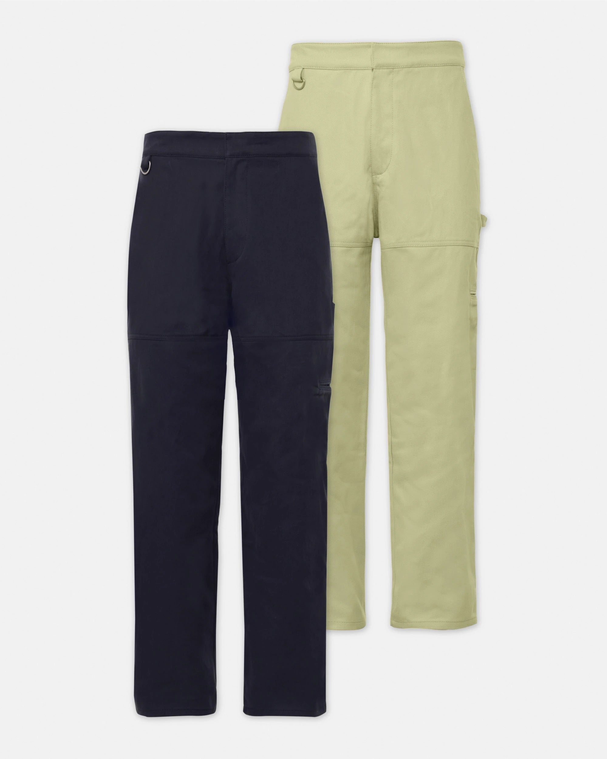 The Straight Pants in heavy cotton