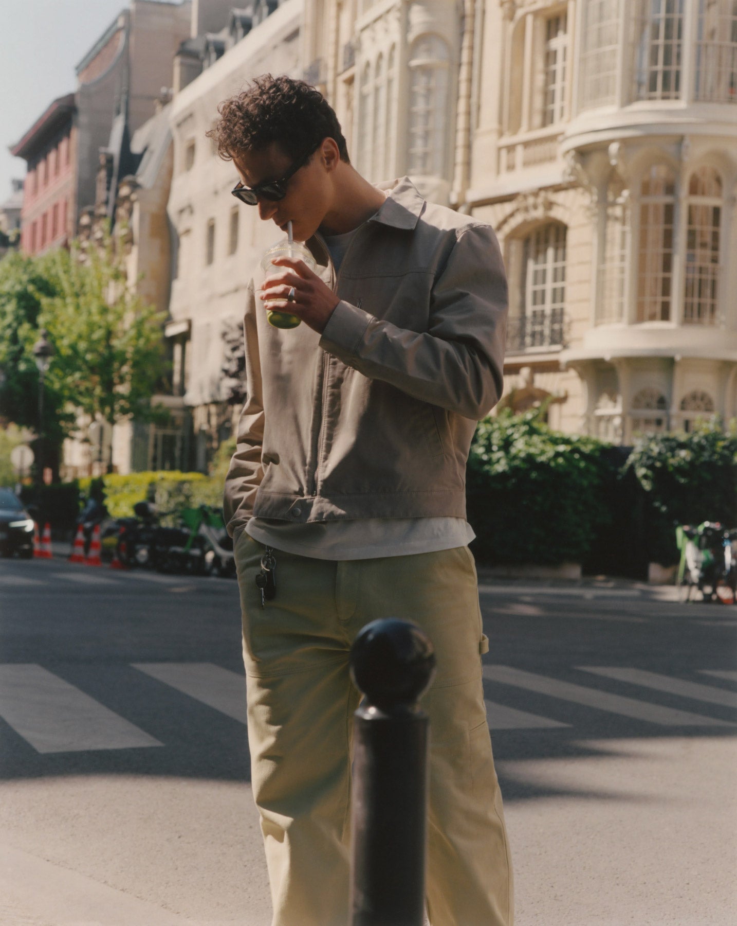 The Structured Jacket in cotton